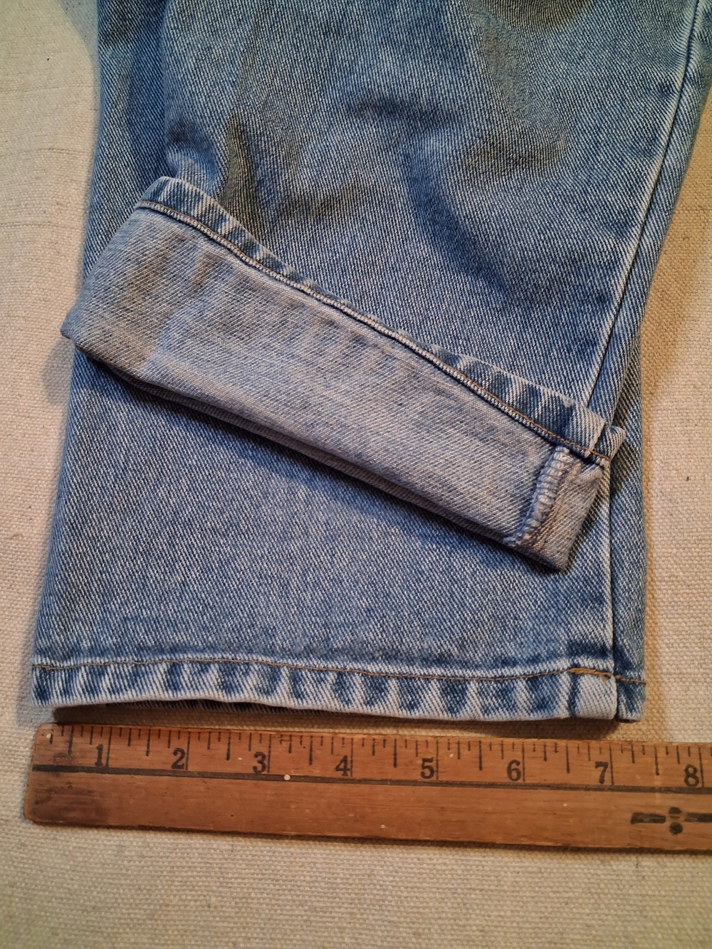 Ralph Lauren-Lauren Jeans Co Straight-Leg Denim Jeans Women's Size 14 - Picture 7 of 7